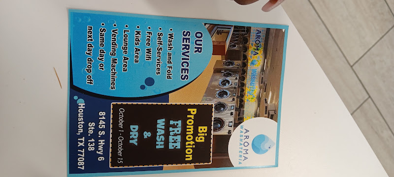 Aroma Washateria in Houston