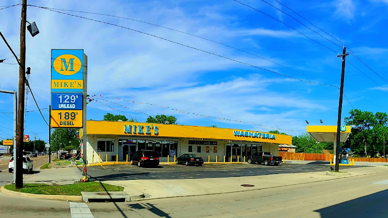 Mike's gas station and laundromat in Baytown